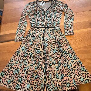 BCBG Max Azria silk/wool dress